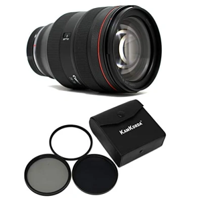 Image of KamKorda Lens Filter Kit 95mm + RF 28 70mm F2L USM Camera Lens: Full Frame Zoom Ideal for Weddings, Events, Landscapes, Astronomy, Compatible with Canon Mirrorless Cameras 2 Year Warranty