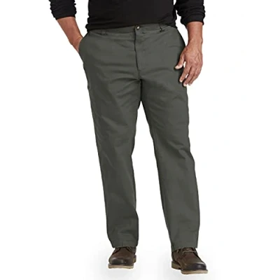 Image of Lee Men&#039;s Big &amp; Tall Extreme Motion Canvas Cargo Pant, Shadow, 44W x 30L