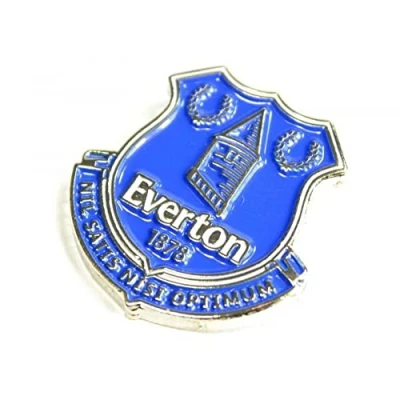 Image of Everton Crest Pin Badge Multi Colour