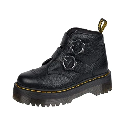 Image of Dr. Martens Devon Classic ankle boots, Women&#039;s, Size: 5, Black Leather