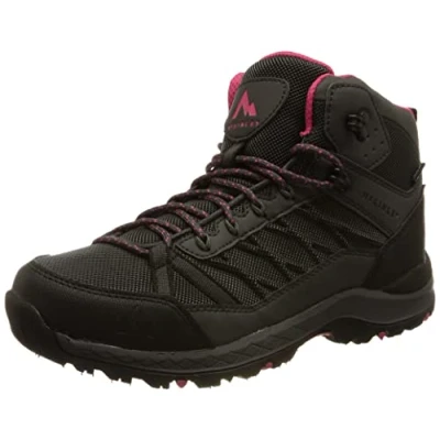 Image of McKinley Women&#039;s Kona V Mid AQX Hiking Shoe, Anthracite Charcoal, 3.5 UK
