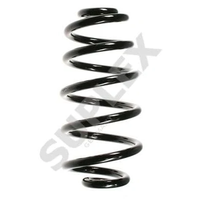 Image of 8E0511115CQ Coil spring SUPLEX 03192 Rear Axle with constant wire diameter AUDI: A4 B6 Saloon