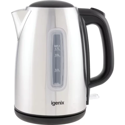 Image of Igenix 1.7L Brushed Stainless Cordless Kettle