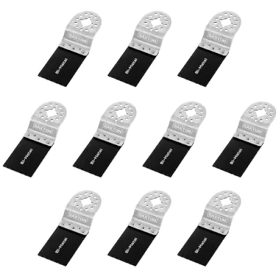 Image of Saxton SH35BM 35mm Bi Metal Blades Compatible with Fein Multimaster Bosch Oscillating Multitool (10 Pack)