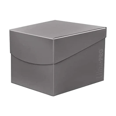 Image of Ultra Pro 85693 Eclipse 100+ Deck Box, Smoke Grey