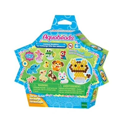 Image of Aquabeads Animal Buddies, Art &amp; Craft bead kit 31915