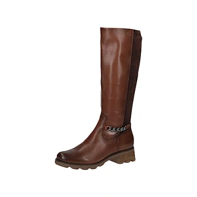 Image of CAPRICE Women&#039;s 9 25612 41 Mid Calf Boot, Camel Comb, 5 UK