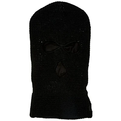 Image of Highlander 3 Hole Thinsulate Balaclava Black