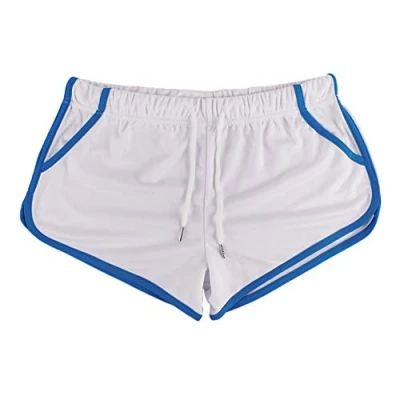 Image of Alivebody Men&#039;s Mesh Athletic Shorts for Running Workout Swimming Quick Dry Lightweight Color White Size XXL