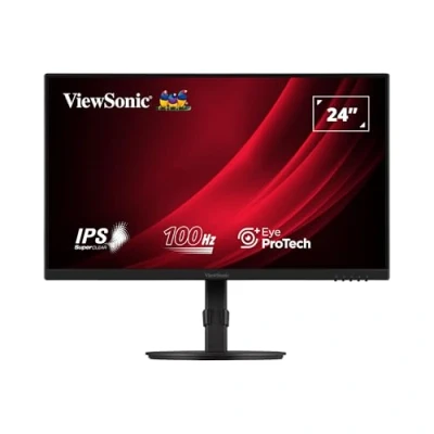 Image of VIEWSONIC VG2408A Full HD 24&quot; LED Monitor Black, Black