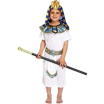 Image of Boys Costume: Egyptian Pharaoh (Small 4 6 years)