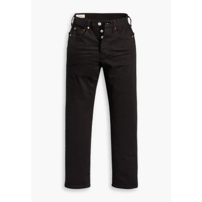 Image of Levi&#039;s 501 Crop Women&#039;s Jeans, Black Heart, 32W / 26L
