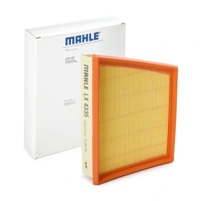 Image of GX739601BA, T4A6124 Air Filter MAHLE ORIGINAL LX 4335 50,3mm 255mm 193,0mm Insert JAGUAR: XF Saloon, F Pace, Sportbrake