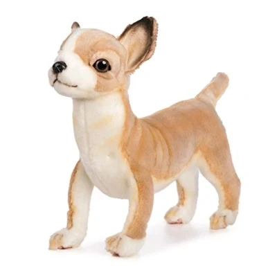 Image of Standing Chihuahua Plush Soft Toy Dog by Hansa. 27cm. 6295