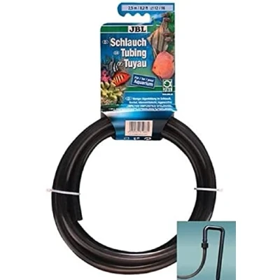 Image of JBL 6109000 Water hose, diameter 19/25, length 2.5 m, suitable for aquarium, pond and aquatic terrarium, color gray