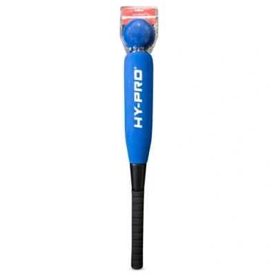 Image of Hy Pro Foam Baseball Bat and Ball Set Blue, Soft Touch &amp; Ball, Great For Kids, Anti Slip Grip, 24 Inch Bat, Toy, Outdoor Game