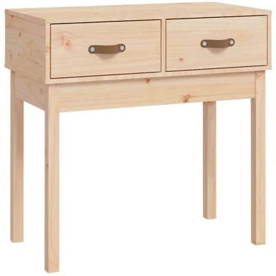 Image of vidaXL Console Table 76.5x40x75 cm Solid Wood Pine
