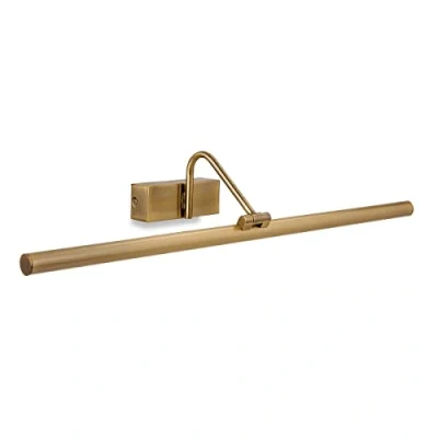 Image of LED 1 Light Picture Wall Antique Brass