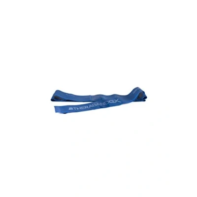 Image of THERABAND CLX Latex Free Resistance Band, Pilates, Home Gym, HIIT, Physical Therapy, Rehab &amp; Fitness Equipment, 2.5 Metre, Blue, Extra Heavy
