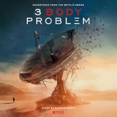 Image of Original Soundtrack 3 Body Problem Blue vinyl 180 Gram + Insert &amp; Sticker Sheet 2024 UK 2 LP set MOVATM417