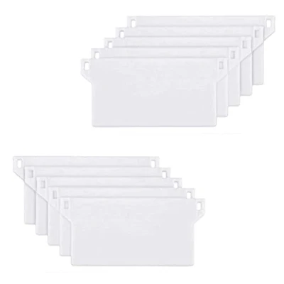 Image of Vertical Blind Bottom Weights blinds Slats Replacement White 127mm / 5 Inches Spares accessories Pack of 20