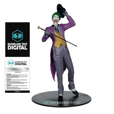 Image of McFarlane DC Direct The Joker by Jason Fabok 1:6 Scale Posed Figure Toys Digital Collectible