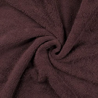 Image of Soft Bamboo Terry Towelling Fabric Material Mauve, 1Mtr 150cm x 100cm