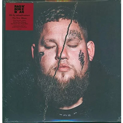 Image of Rag N Bone Man Life By Misadventure Red vinyl Sealed 2021 UK 2 LP set 19439855001