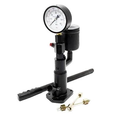 Image of Diesel Injector Nozzle Pressure Tester Gauge 0 600 Bar