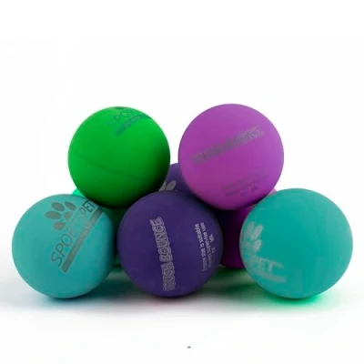 Image of SPORTSPET Tough Bounce Dog Balls, Rubber Floating Fetch Toy for Dogs, Strong and Durable Chew &amp; Play, Safe Balls Dogs Puppies, Pack of 8 (65mm)
