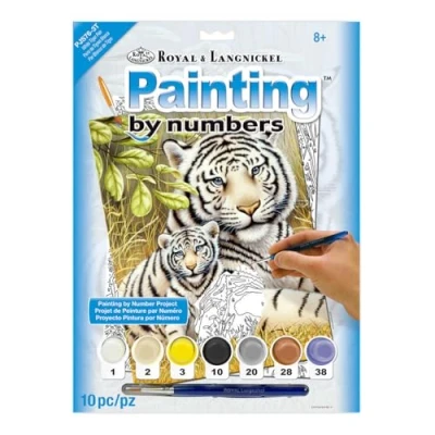 Image of Royal &amp; Langnickel Splish Splash Design Paint by Numbers Kit, PJS77