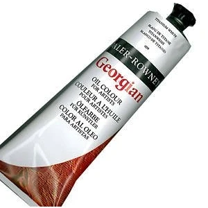 Image of Daler Rowney Artist Oil Paint 225ml XL tube in Titanium White