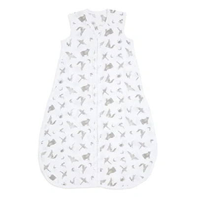 Image of aden + anais map the stars Sleeping Bag Pack of 1 100% Wearable Organic Cotton Muslin Sleep Sack Soft &amp; Lightweight Unisex Baby Zipper Grow for Girls Boys 18 36 Months Infant , AA1298