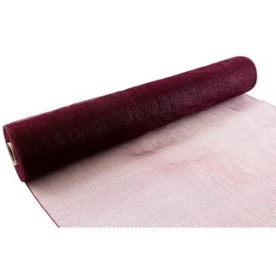 Image of Eleganza Deco Mesh 53cm x 9.1m Burgundy No.17, Synthetic Material, 8.5 53.5 cm