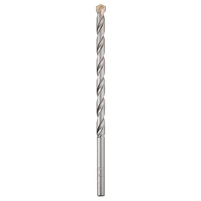 Image of kwb masonry breakthrough drill Ø 20 mm, length 400 with robust carbide plate, chipless formed spiral, shot blasted surface and hexagonal shank, complies ISO 5468