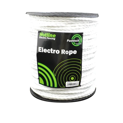 Image of Hotline Paddock Essentials Rope 200 m White fencing