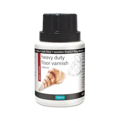 Image of Polyvine Heavy Duty Floor Varnish Satin 100ml