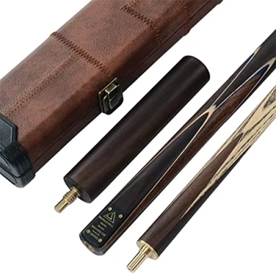 Image of CUESOUL Classic Handmade 57&quot; Rosewood 3/4 Piece Snooker Cue with Case and Extension (CSSC010)