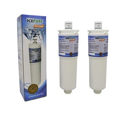 Image of 2 x IcePure RFC2700A Fridge Water Filter Compatible with Siemens, Bosch, NEFF CS52 Filters