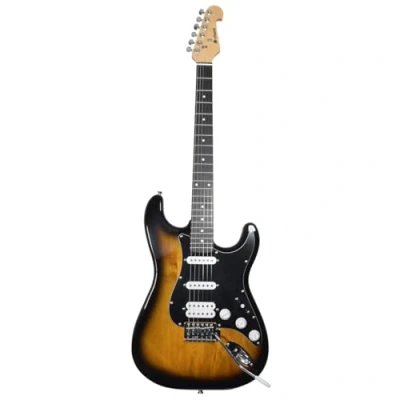 Image of Chord CAL64 Electric Guitars with H S Pickups Tobacco Sunburst