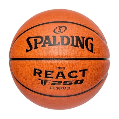 Image of Spalding React TF 250 Indoor Outdoor Basketball 28.5&quot;