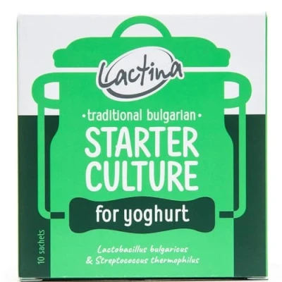 Image of Bulgarian Yogurt Starter Culture Natural Probiotic Homemade Yoghurt 10 Liters Lactobacillus bulgaricus