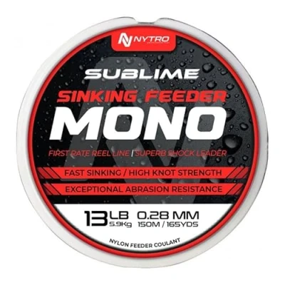 Image of Nytro Sublime Sinking Feeder Mono Nylon 150m 0,30mm (7,7kg) Monofilament