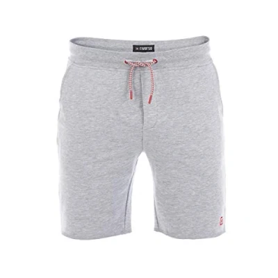 Image of riverso RIVMax Men&#039;s Sweat Shorts Bermuda Summer Sports Cotton Black Red Blue Grey Rose Green S M L XL 2XL 3XL 4XL 5XL, Light Melange (23100),