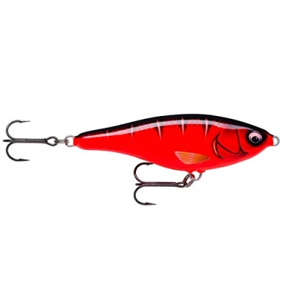 Image of Rapala Twitchin&#039; Rap 12 Classic Red&amp;Black Jerkbait