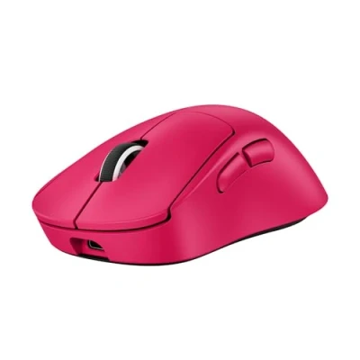 Image of Logitech G Pro X SUPERLIGHT 2 DEX LIGHTSPEED Wireless Gaming Mouse, 60g Grade Lightweight Mouse With 5 Programmable Buttons, 32k DPI Sensor, USB C Charging, for PC/Mac Pink