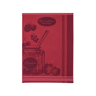 Image of Coucke Jacquard Tea Towel Jam Jar