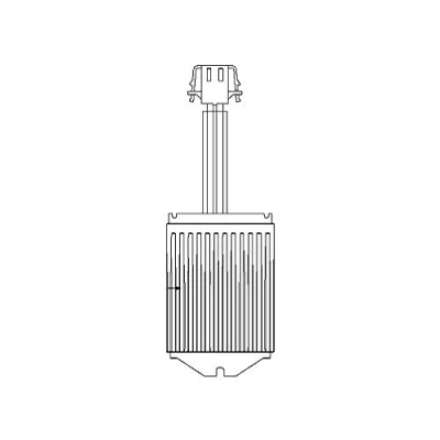 Image of 6Q2907521, 6Q2907521A, 6Q2907521B Regulator, passenger compartment fan MAHLE ORIGINAL ABR 38 000P SKODA: Roomster, AUDI: A2