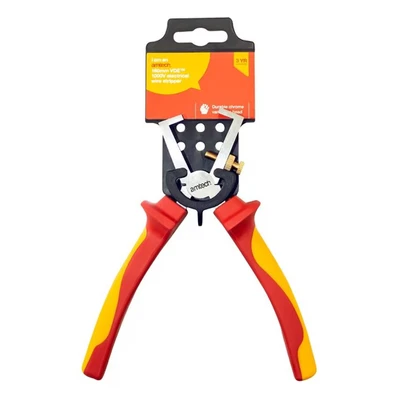Image of Amtech B0655 160mm Electrical Wire Strippers, 1000 Volt, VDE Certified, Dual Colour, Ergonomic Handles