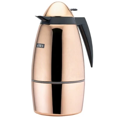 Image of Elia CJN 1000C0 Vacuum Coffee Jug, Metal, 1 Liter, Copper
